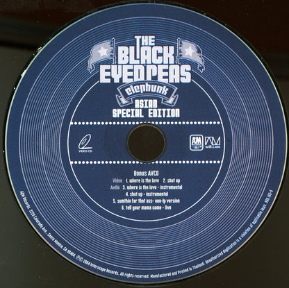 Black Eyed Peas : Elephunk (CD, Album + AVCD + S/Edition)