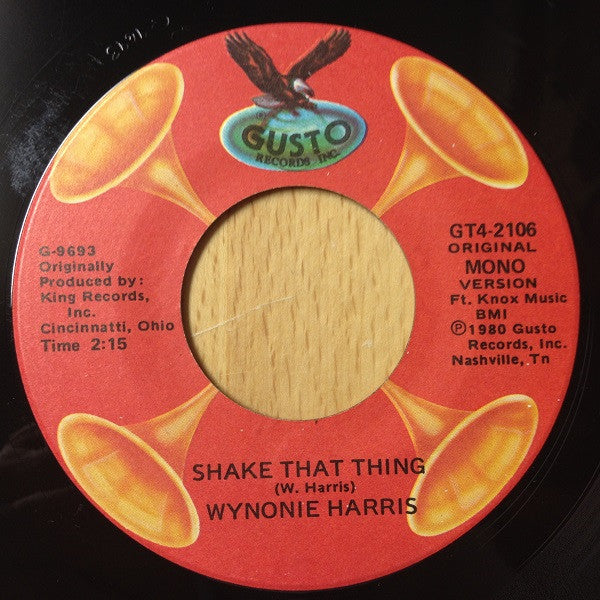 Wynonie Harris : Good Rockin' Tonight / Shake That Thing (7", Mono, RE)
