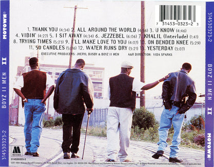 Boyz II Men : II (CD, Album, Den)