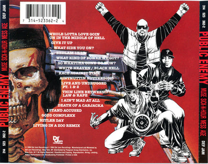 Public Enemy : Muse Sick-N-Hour Mess Age (CD, Album)