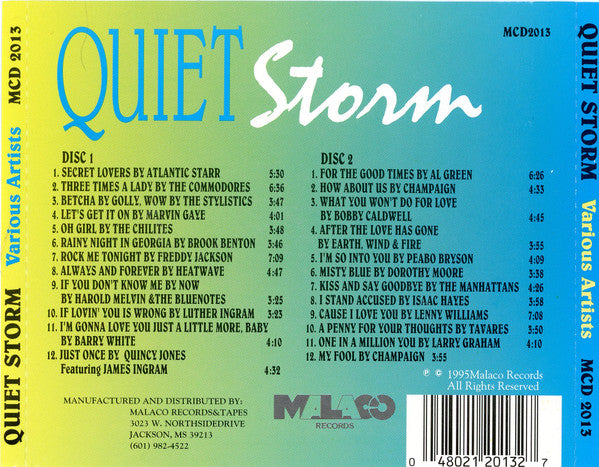 Various : Quiet Storm (2xCD, Comp)