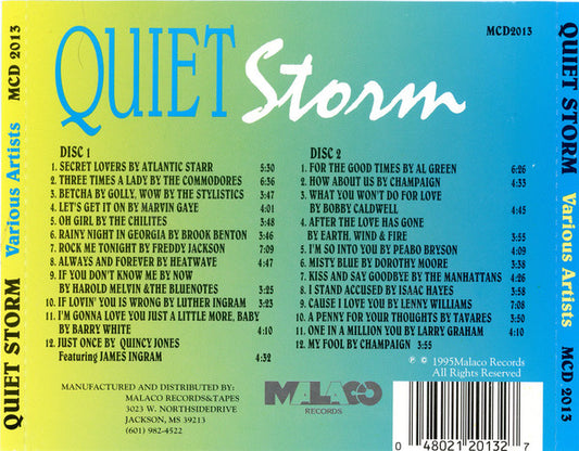 Various : Quiet Storm (2xCD, Comp)