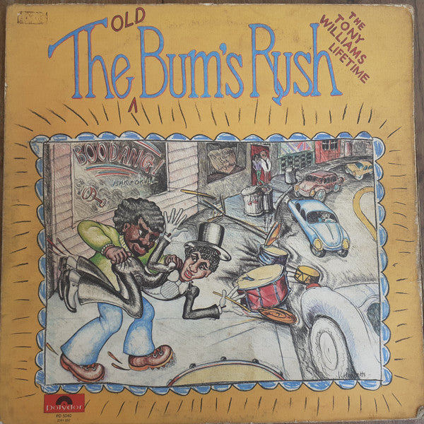 The Tony Williams Lifetime : The Old Bum's Rush (LP, Album, Mon)