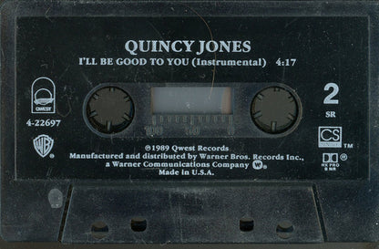 Quincy Jones Featuring Ray Charles And Chaka Khan : I'll Be Good To You (Cass, Single, SR)