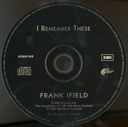 Frank Ifield : I Remember These (The Best Of Frank Ifield) (CD, Comp)