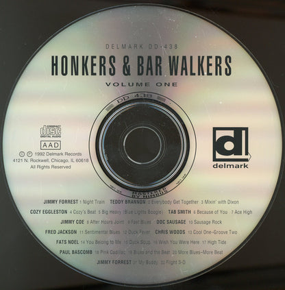 Various : Honkers & Bar Walkers Volume One (CD, Comp, RE)