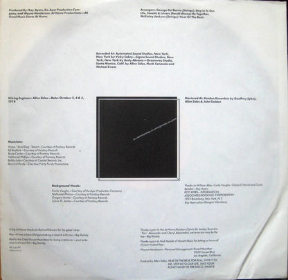 Roy Ayers & Wayne Henderson : Step In To Our Life (LP, Album)