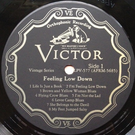 Washboard Sam With Big Bill Broonzy And Memphis Slim : Feeling Low Down (LP, Comp, Mono)