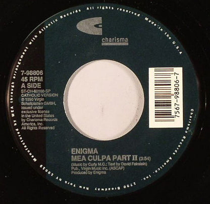 Enigma : Mea Culpa Part II (7", Single)