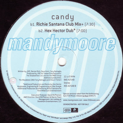 Mandy Moore : Candy (12", Promo)