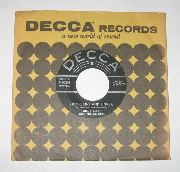 Bill Haley And His Comets : Forty Cups Of Coffee / Hook, Line And Sinker (7", Single)