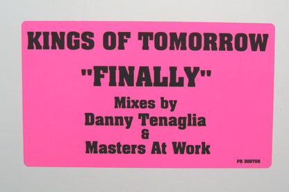 Kings Of Tomorrow : Finally (2x12", Promo)