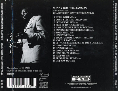 Sonny Boy Williamson (2) : Nine Below Zero (CD, Comp)
