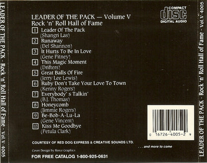 Various : Rock 'N' Roll Hall Of Fame - Volume V (CD, Comp, RM)