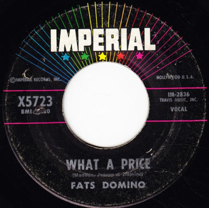 Fats Domino : What A Price (7")