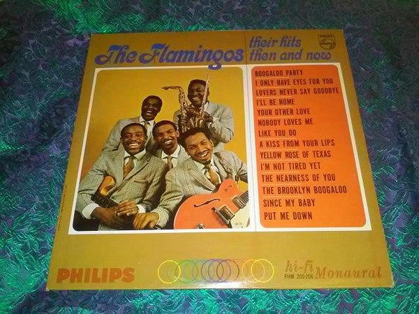 The Flamingos : Their Hits Then And Now (LP, Album, Comp, Mono)