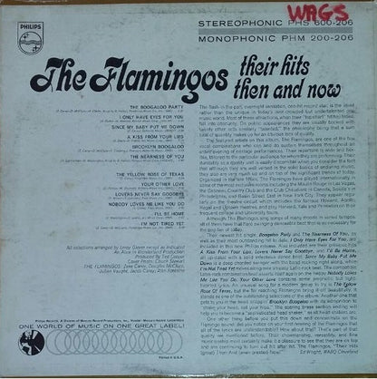 The Flamingos : Their Hits Then And Now (LP, Album, Comp, Mono)