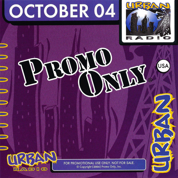 Various : Promo Only Urban Radio: October 2004 (CD, Comp, Promo)