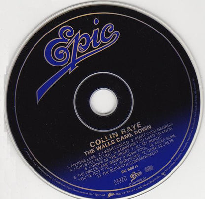 Collin Raye : The Walls Came Down (HDCD, Album, Club)