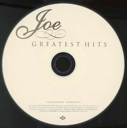 Joe : Greatest Hits (CD, Comp)