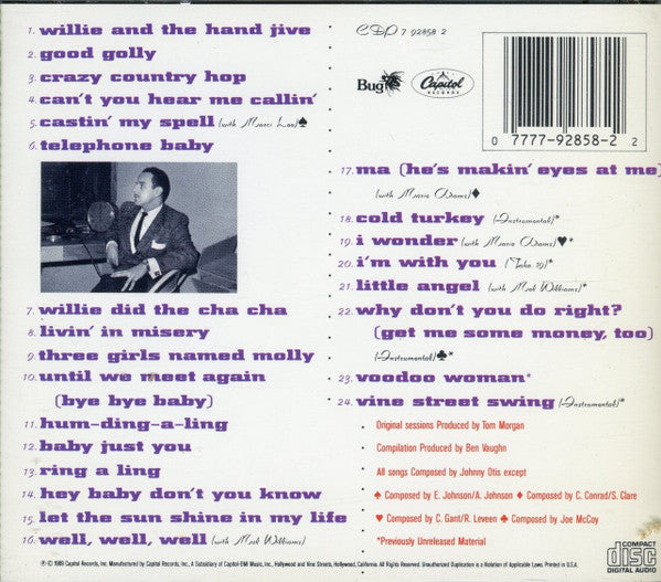 Johnny Otis : The Capitol Years (CD, Comp)