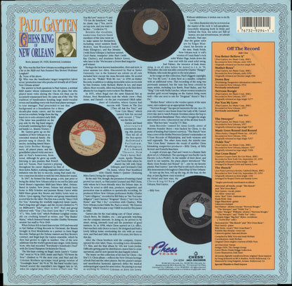 Paul Gayten : Chess King Of New Orleans (LP, Comp)