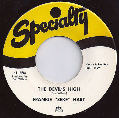 Frankie "Zeke" Hart : I Am The Red Devil / The Devil's High (7", Single)