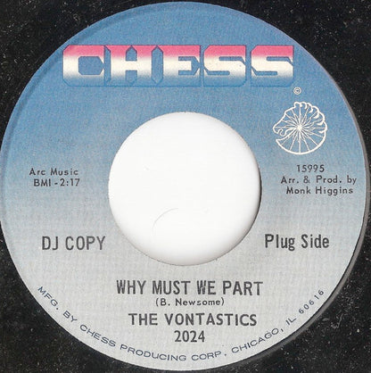 The Vontastics : Why Must We Part / I Will Always Love You (7", Promo)