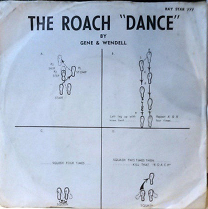 Gene & Wendell With The Sweethearts (2) : The Roach (7", Single)