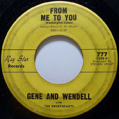 Gene & Wendell With The Sweethearts (2) : The Roach (7", Single)