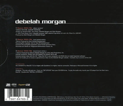 Debelah Morgan : Dance With Me (CD, Single, Enh, Sli)