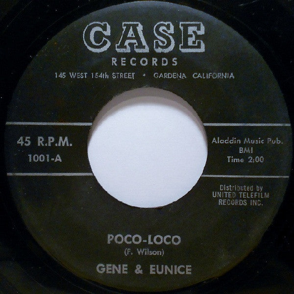 Gene And Eunice : Poco-Loco / Go-On Kokomo (7", Single)