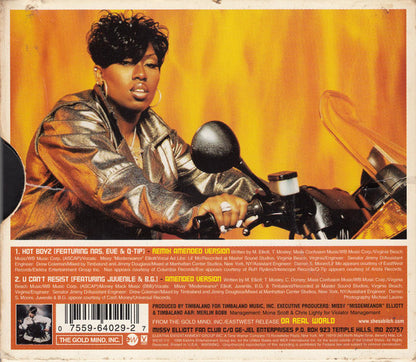 Missy Elliott : Hot Boyz (CD, Single)