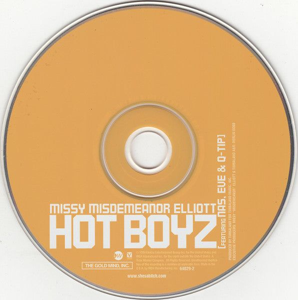 Missy Elliott : Hot Boyz (CD, Single)