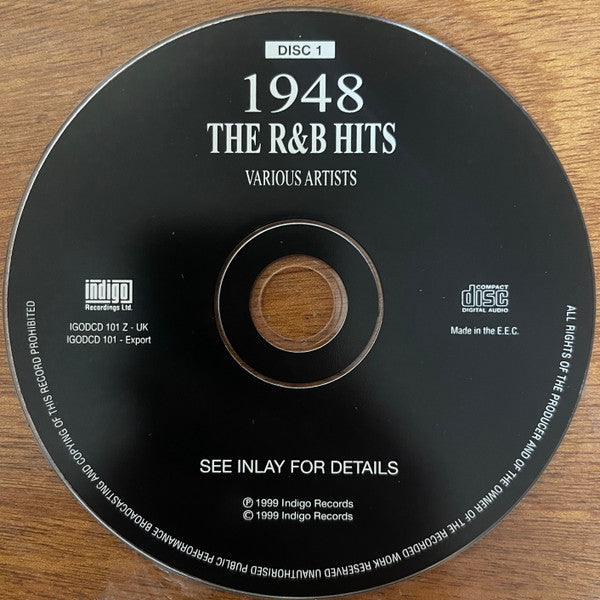 Various : 1948 -The R&B Hits (2xCD, Comp)