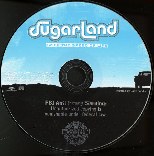 Sugarland (2) : Twice The Speed Of Life (CD, Album, Club)