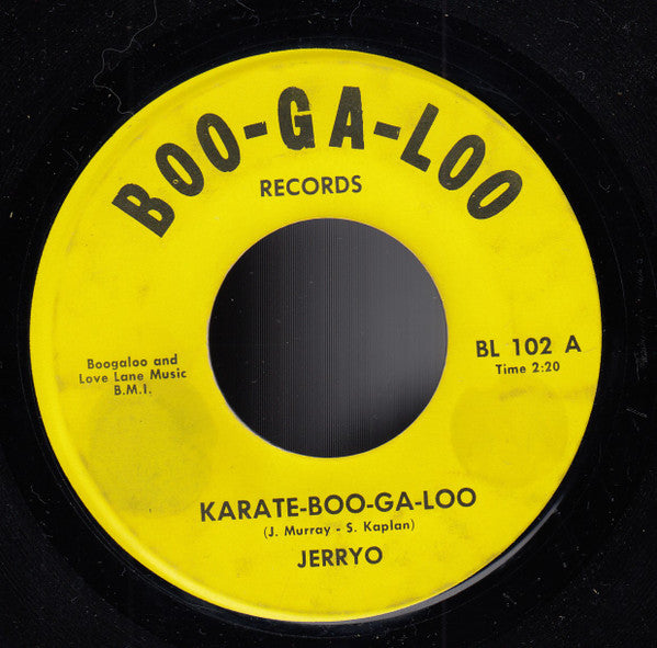 Jerry O : Karate-Boo-Ga-Loo (7", Single)