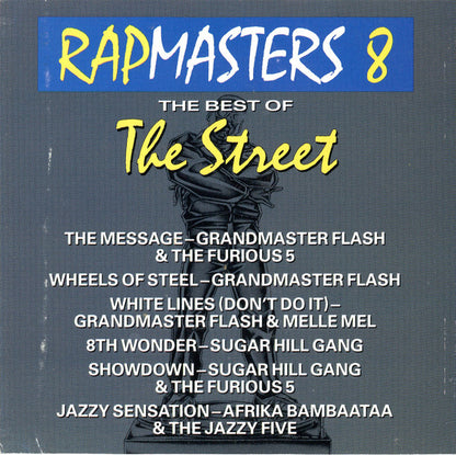 Various : Rapmasters 8: The Best Of The Street (CD, Comp)