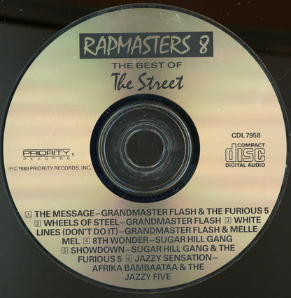 Various : Rapmasters 8: The Best Of The Street (CD, Comp)