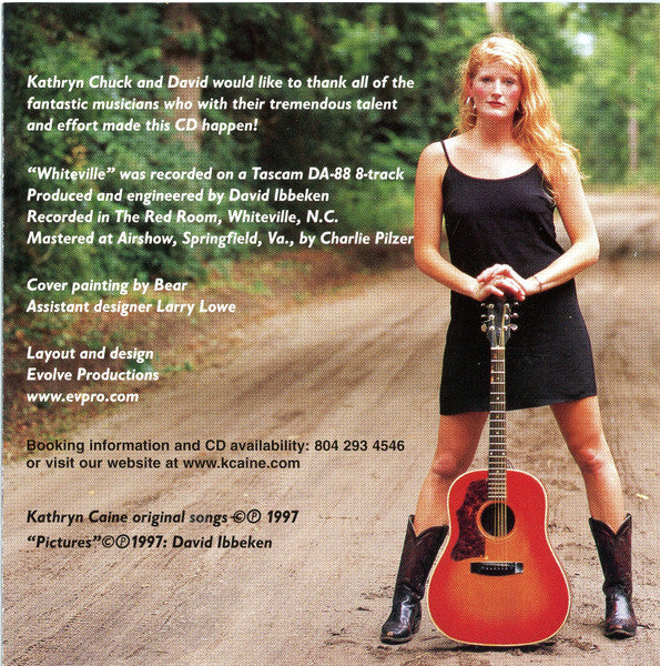 Kathryn Caine : Whiteville (CD, Album)