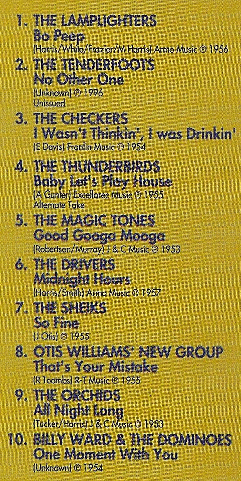 Various : Great Googa Mooga: Rhythm & Bluesin' With King - Federal - Deluxe Vocal Groups, Vol 1 (CD, Comp)
