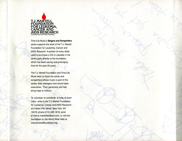 Various : Singers And Songwriters The Late '70s (2xCD, Comp)