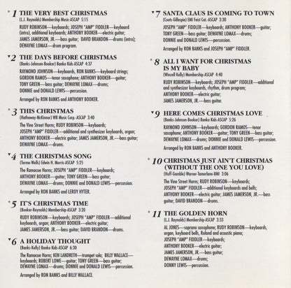 The Dramatics : A Dramatic Christmas (The Very Best Christmas Of All) (CD, Album, Promo)