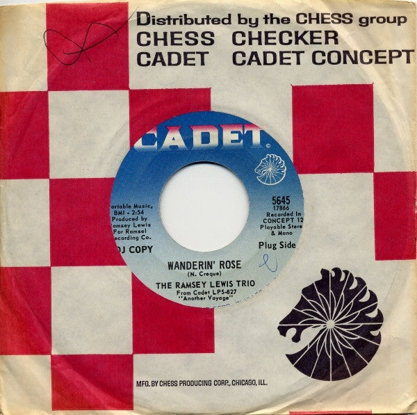 The Ramsey Lewis Trio : Wanderin' Rose / If You've Got It – Flaunt It (Part 1) (7", Single, Promo)