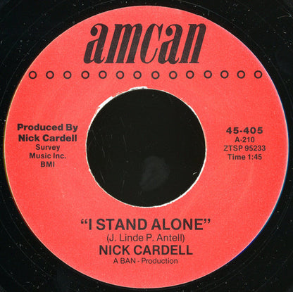 Nick Cardell : Everybody Jump / I Stand Alone (7", Unofficial)