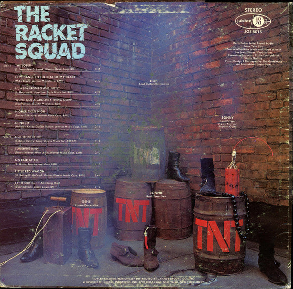 The Racket Squad : The Racket Squad (LP, Album, Mon)