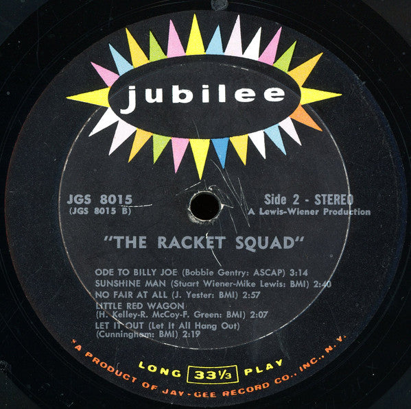 The Racket Squad : The Racket Squad (LP, Album, Mon)