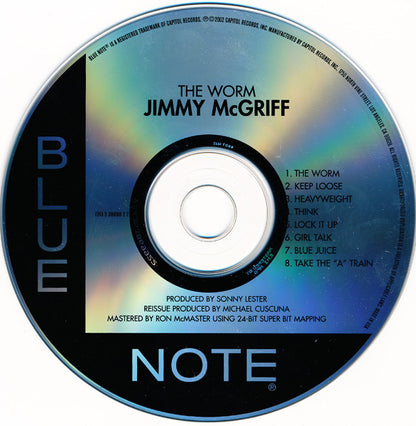 Jimmy McGriff Organ And Blues Band : The Worm (CD, Album, RE, RM)
