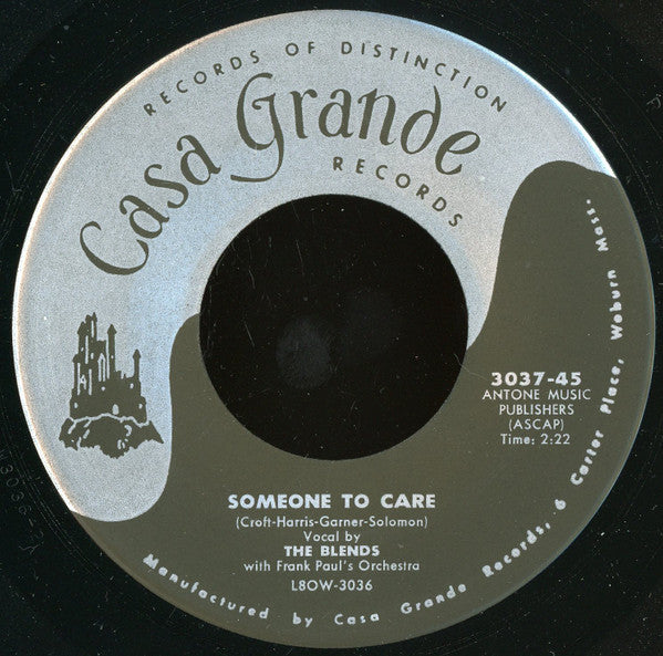 The Blends : Now It's Your Turn (7")