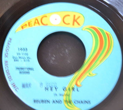 Reuben And The Chains : When You Love Someone / Hey Girl (7", Promo)